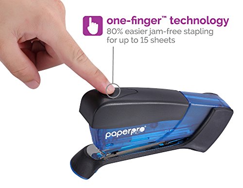 Classic PaperPro Compact Classic Desktop Stapler, 15 Sheet Capacity, No Effort, Essentials