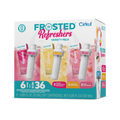 Vitamin-Infused Frosted Refreshers 6-Pack Variety Pack 1367 - Sugar-Free Fruit Flavor Cartridge Refill - Default Title