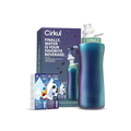 Fun Food Fidget 32oz. Chameleon Stainless Steel Bottle Starter Kit 95KR - Playful Star & Heart Shaped Geometric NeeDoh - Default Title