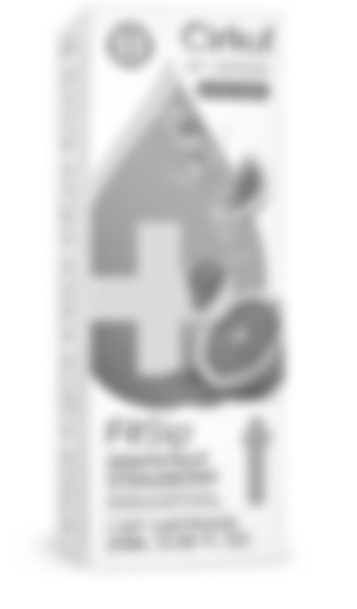 Natural Fruit Flavored FitSip Grapefruit Strawberry QAST - Vitamin-Infused Natural Refreshing Flavor Core Detail