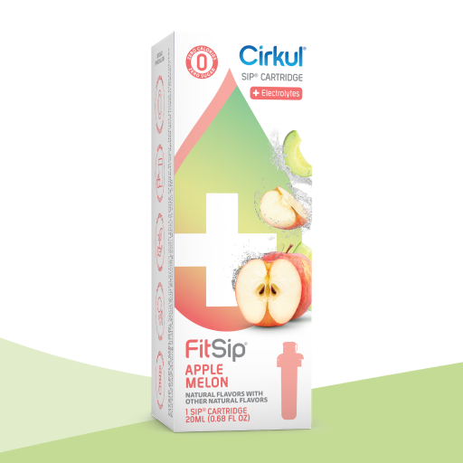 Vitamin-Infused FitSip Apple Melon 0S9F - Vitamin-Infused Natural Refreshing Flavor Core - Default Title