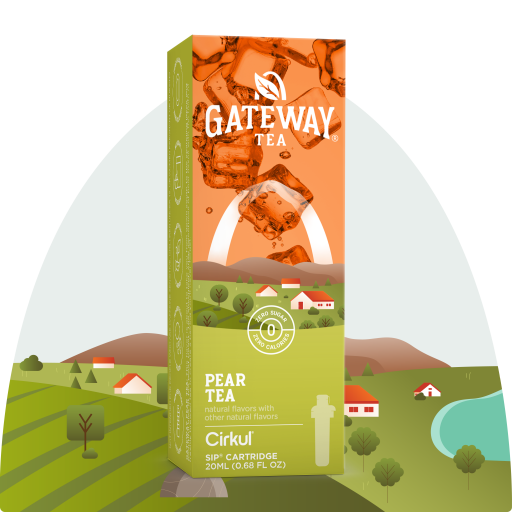 Sugar-Free Gateway Pear Tea KXH2 - Electrolyte Hydration Enhanced Taste Cartridges - Default Title