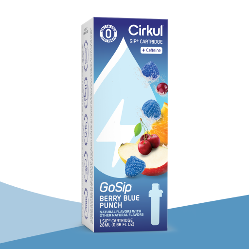 Refreshing Electrolyte GoSip Berry Blue Punch YSFQ - Sugar-Free Fruit Flavor Cartridge Refill - Default Title