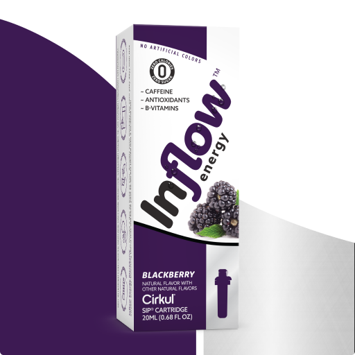 Sugar-Free Inflow Energy Blackberry 4RAS - Sugar-Free Fruit Flavor Cartridge Refill - Default Title