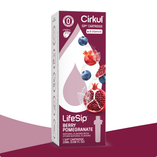 Natural Fruit Flavored LifeSip Berry Pomegranate (Stevia) ZYW1 - Vitamin-Infused Natural Refreshing Flavor Core - Default Title