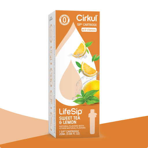 Natural Fruit Flavored LifeSip Sweet Tea & Lemon U4J6 - Sugar-Free Fruit Flavor Cartridge Refill - Default Title